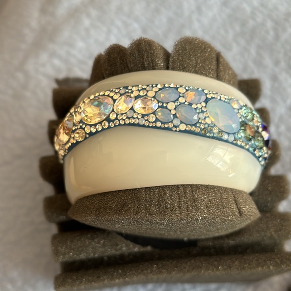 Swarovski Crystal Resin Bangle - Picture 2 of 10
